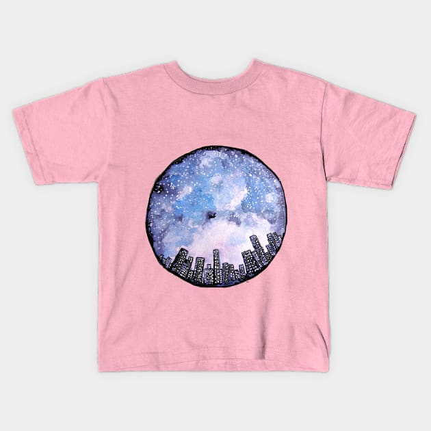 Night Kids T-Shirt by msmart